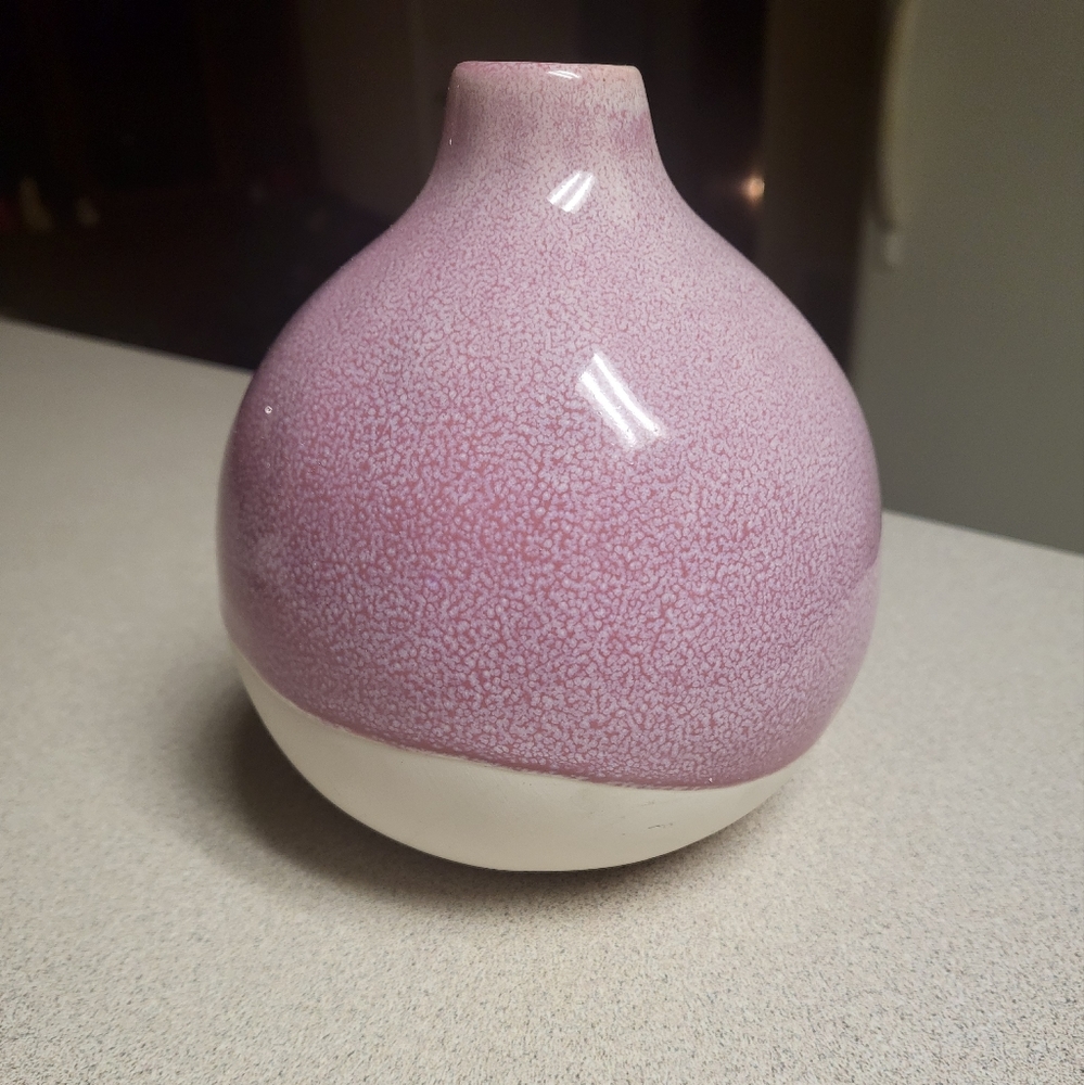 Drip Glaze Accent Vase